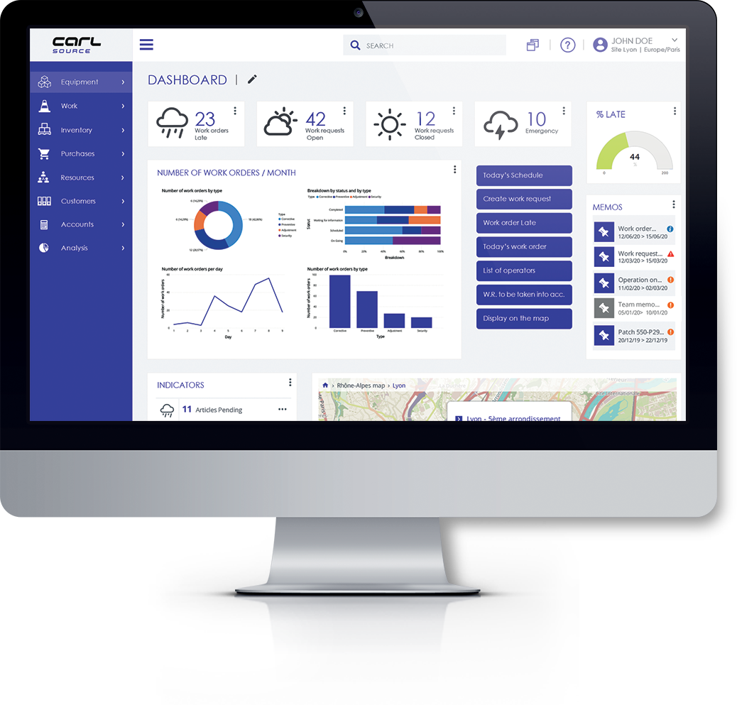 screenshot of CARL Source